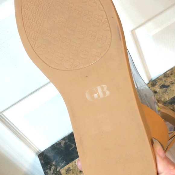 GB ankle strap neutral color sandals, EUC, size 10. Final price drop - Picture 4 of 5